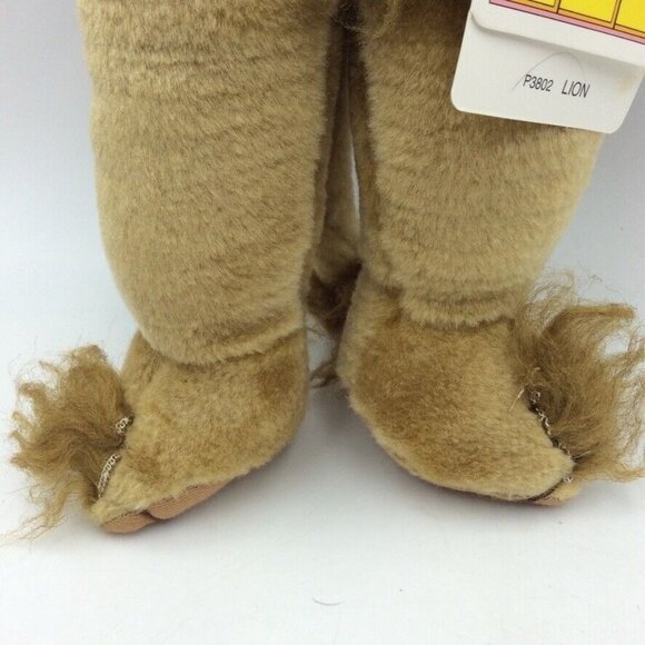 Vintage 80s Presents Hamilton Cowardly Lion Plush The Wizard Of Oz - Picture 3 of 11